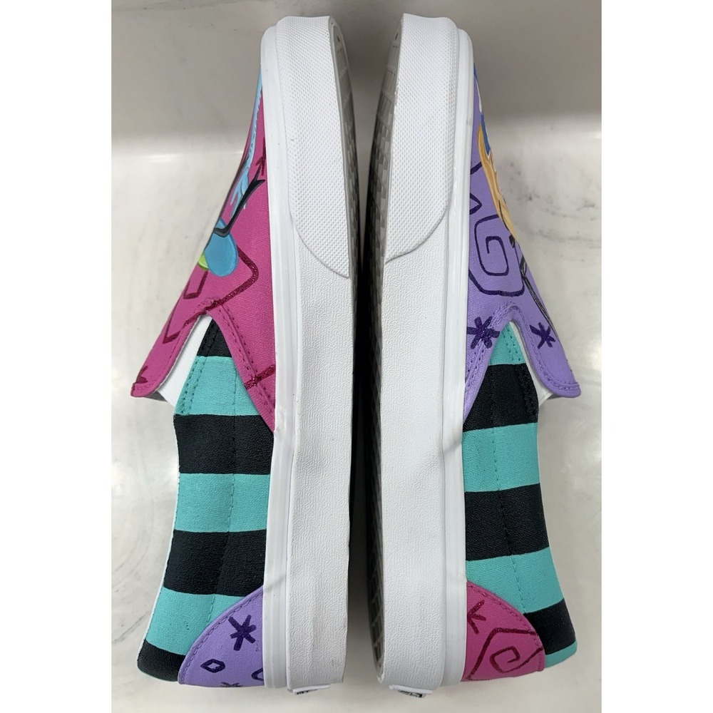 Nightmare Before Christmas Alice In Wonderland Vans Womens 9 Men's 7.5 Custom - Picture 7 of 10